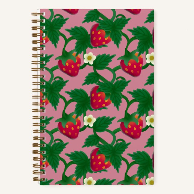Cuaderno Fresa Rosa (Anverso)