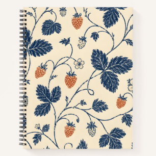 Cuaderno Fresa silvestre Ledger Vintage Botanicals