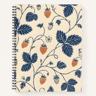 Cuaderno Fresa silvestre Ledger Vintage Botanicals