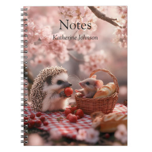 Cuaderno Fresas para compartir el pepino y el ratón - Picni
