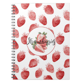 Cuaderno Fresas Rojas Fruta  