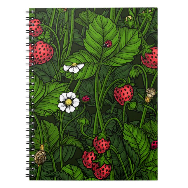 Cuaderno Fresas silvestres (Frente)