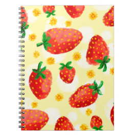 Cuaderno Fresas y dias iluminadas por el sol