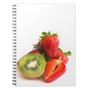 Cuaderno Fresas y kiwi