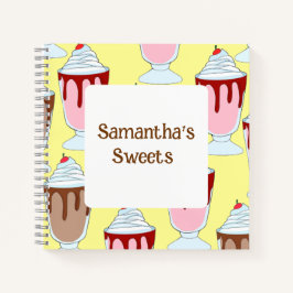 Cuaderno Fresas Y Lechones De Chocolate