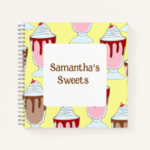 Cuaderno Fresas Y Lechones De Chocolate