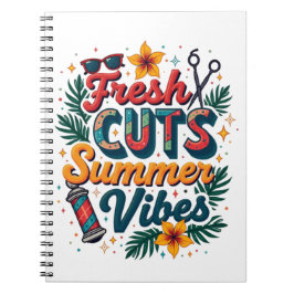 Cuaderno Fresco corte Vibe Barbería de Verano