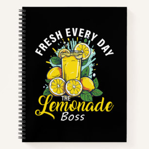 Cuaderno Fresco Todos Los Días El Jefe De La Limonada