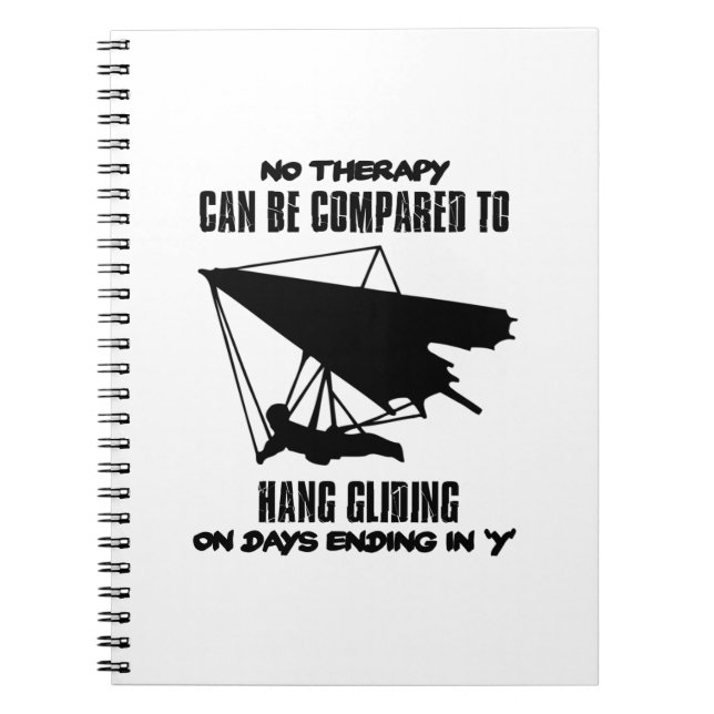 Cuaderno fresco y tendiendo DISEÑOS del ala delta (Frente)