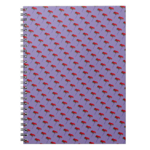 Cuaderno Fresh modern romantic poppy flower floral design