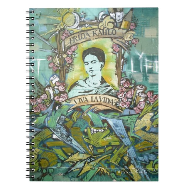 Cuaderno Frida Kahlo Graffiti (Frente)