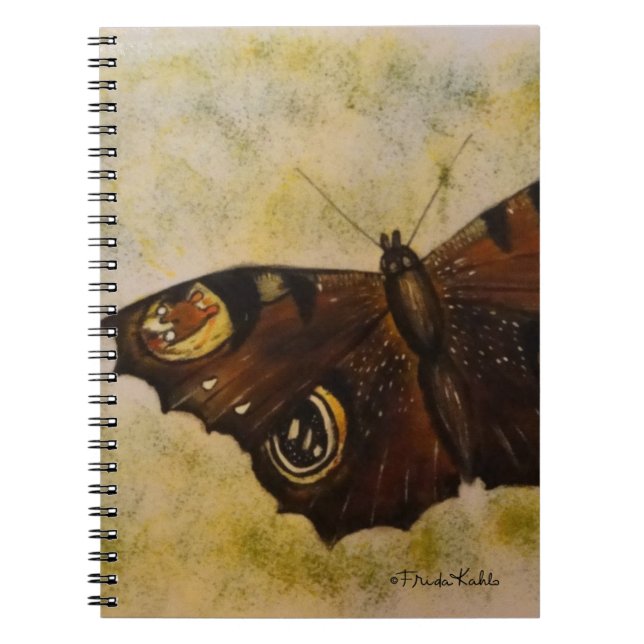 Cuaderno Frida Kahlo Mariposa pintada (Frente)