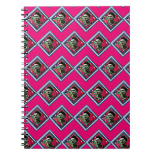 Cuaderno Frida Kahlo Retro Denim Diamond