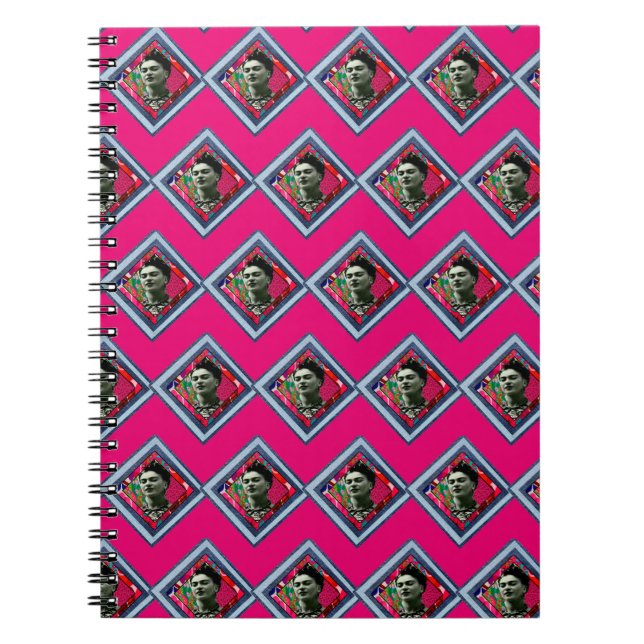 Cuaderno Frida Kahlo Retro Denim Diamond (Frente)