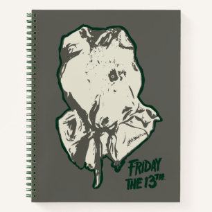 Cuaderno Friday the 13th Jason Voorhees Burlap Sack