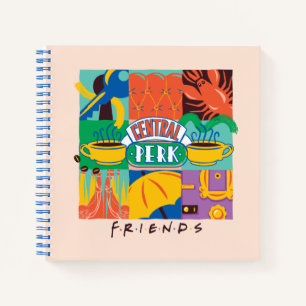 Cuaderno FRIENDS™ Central Perk Gráfico Vibrante