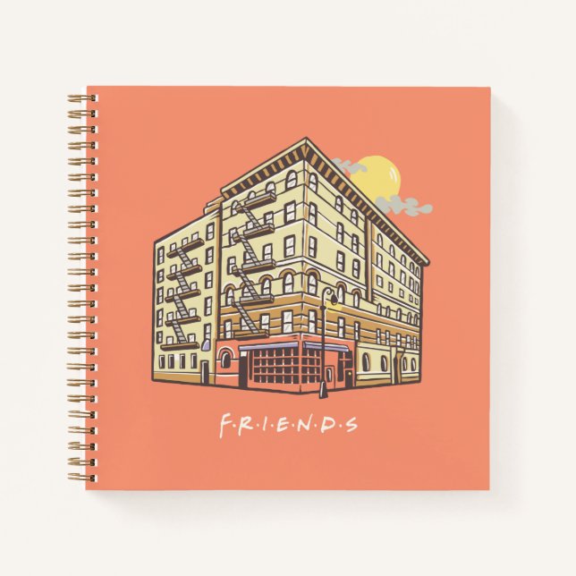 Cuaderno FRIENDS™ | Edificio del apartamento de Monica (Anverso)