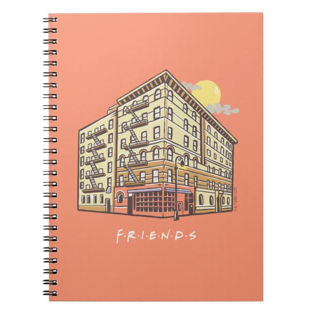 Cuaderno FRIENDS™ | Edificio del apartamento de Monica (Frente)