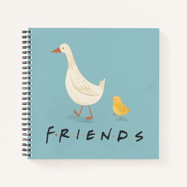 Cuaderno FRIENDS™ | El pollito y el pato (Anverso)