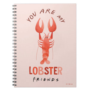 Cuaderno FRIENDS™ Eres Mi Langosta Gráfico Acuarela