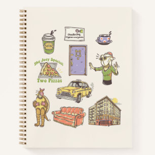 Cuaderno FRIENDS™   Íconos Gráficos de Dibujos Animados