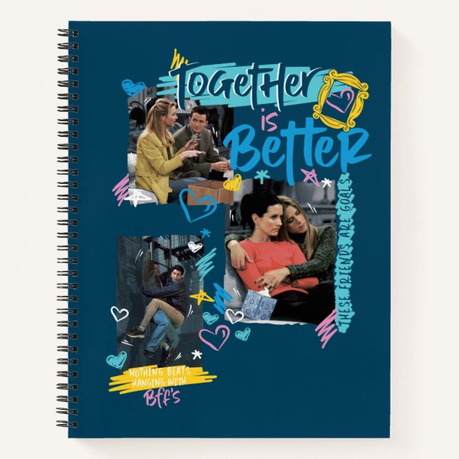 Cuaderno FRIENDS™ | Juntos es Mejor (Anverso)