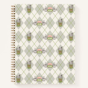 Cuaderno FRIENDS™ Patrón de Argyle de Central Perk