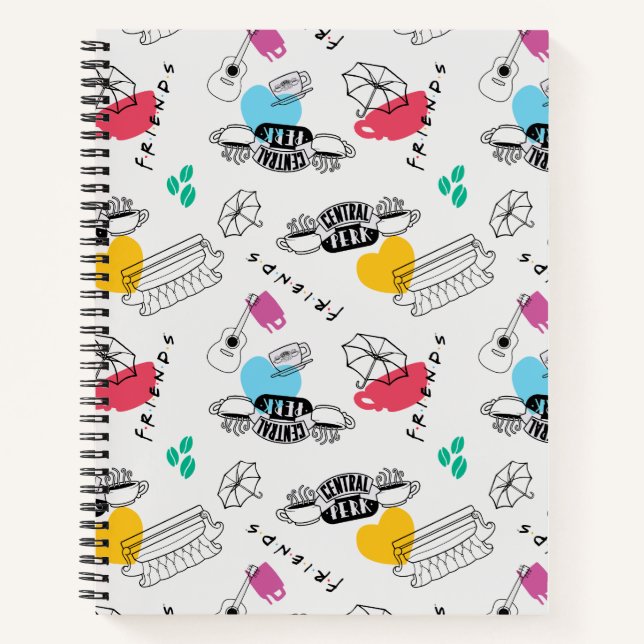Cuaderno FRIENDS™ | Patrón de Iconos (Anverso)