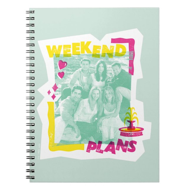 Cuaderno FRIENDS™ | Planes para el fin de semana (Frente)