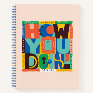Cuaderno FRIENDS™ ¿Qué Tal? - Gráfico Vibrante