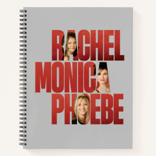 Cuaderno FRIENDS™   Rachel, Monica & Phoebe