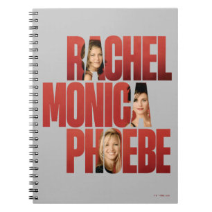 Cuaderno FRIENDS™   Rachel, Monica & Phoebe