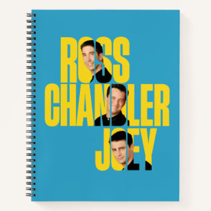 Cuaderno FRIENDS™ Ross, Chandler y Joey