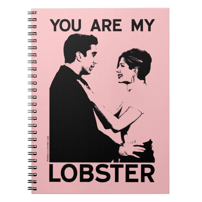 Cuaderno FRIENDS™ | Ross & Rachel - Eres Mi Langosta (Frente)