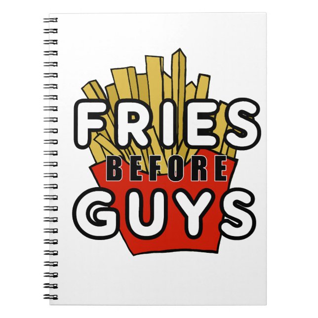 Cuaderno Fries antes que chicos (Frente)