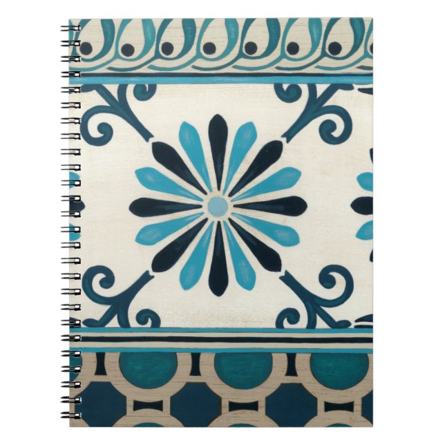 Cuaderno Frisa índigo no embellecida II (Frente)