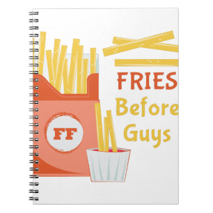 Cuaderno Fritadas antes de individuos