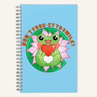 Cuaderno Frog Love – Cute Motivational Art