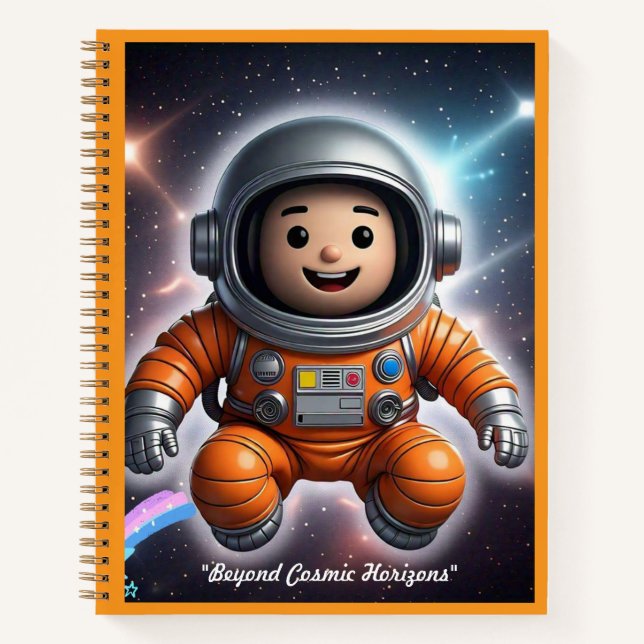 Cuaderno "Frontera cósmica" (Anverso)