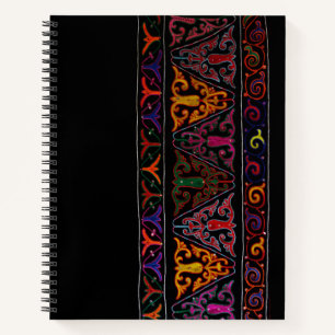 Cuaderno Frontera del Bordado de Xinjiang