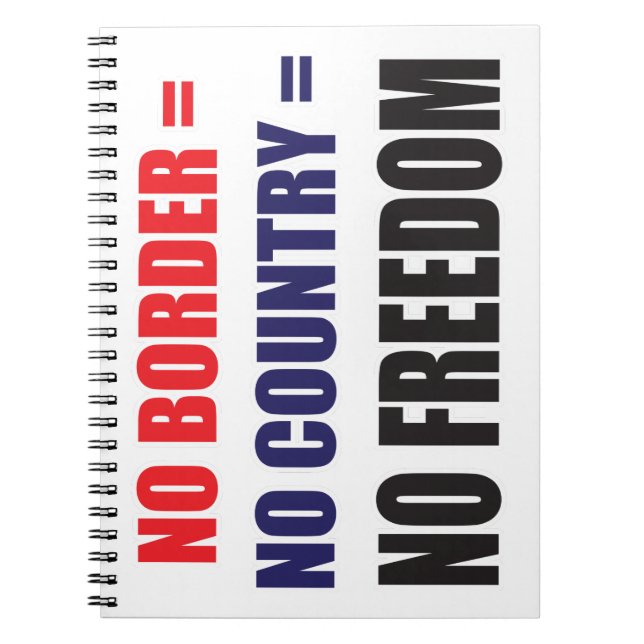 Cuaderno Frontera sin libertad (Frente)
