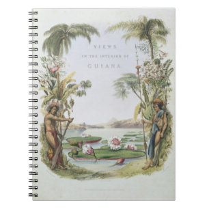 Cuaderno Frontispiece a las "opiniónes dentro de Guayana",