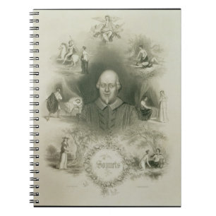 Cuaderno Frontispiece para los "sonetos", 'del completo