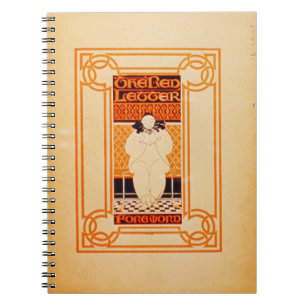 Cuaderno Frontispiece para "una letra roja" (litho del