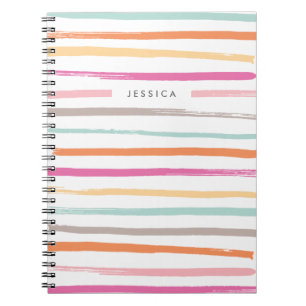 Cuaderno Fruit Stripes Journal - Tangerine