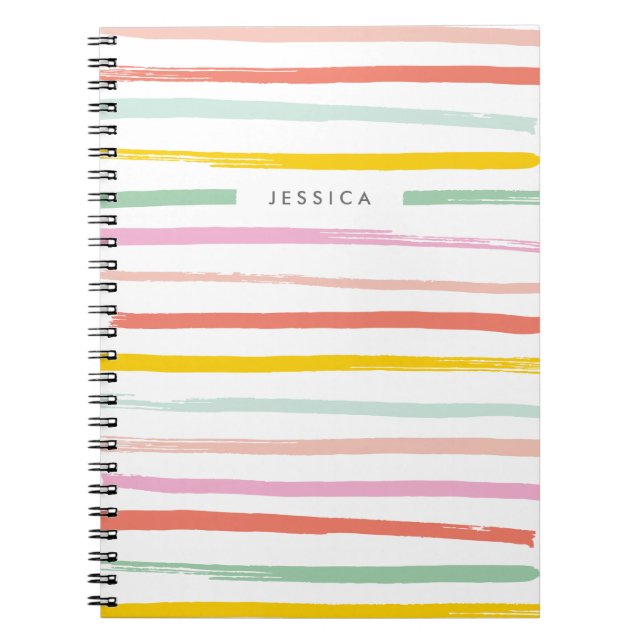 Cuaderno Fruit Stripes Journal - Watermelon (Frente)