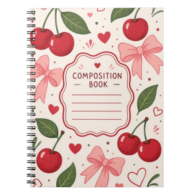 Cuaderno Fruta de Cereza (Frente)