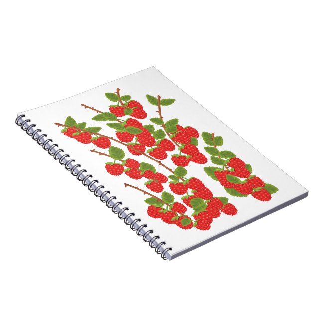 Cuaderno Fruta de frambuesa (Lado Derecho)