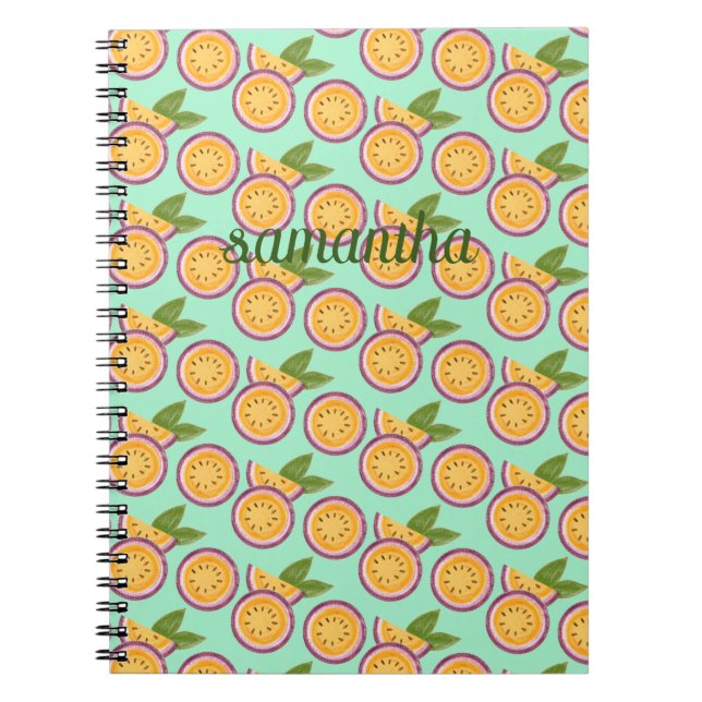 Cuaderno Fruta de la pasión (Frente)