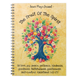 Cuaderno Fruta del espíritu - Diario de oración Personaliza